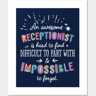 An awesome Receptionist Gift Idea - Impossible to Forget Quote Posters and Art